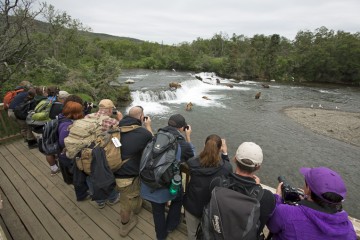 Viewing bears with the other couples was a highlight of the week for Todd and Tara.