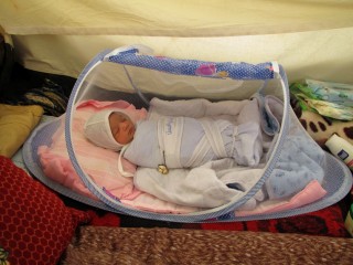 Baby Supplies at Camp Arbat