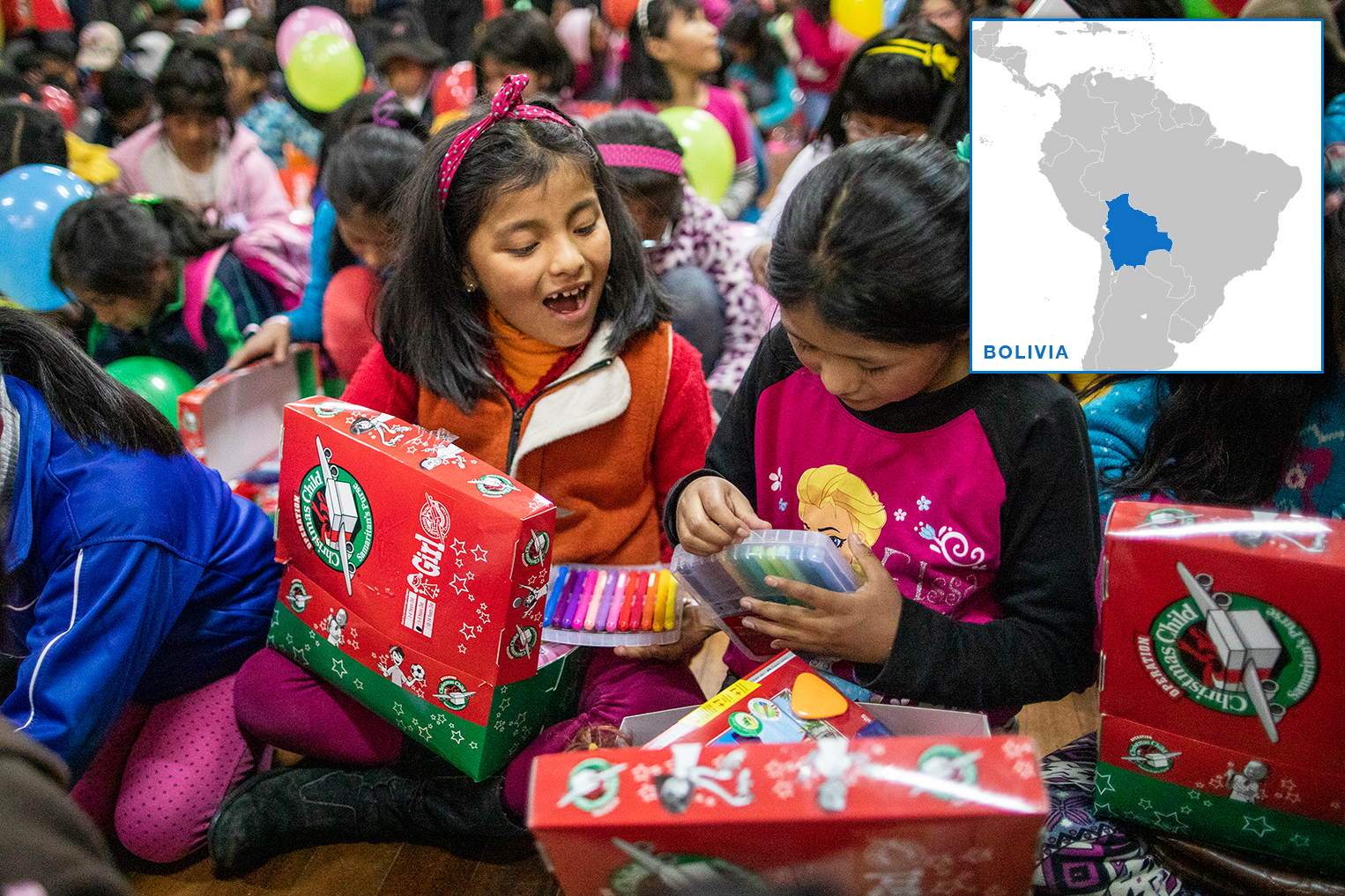 Operation Christmas Child encourages shoebox gifts