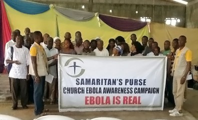Samaritan's Purse is working with churches to educate people about Ebola.