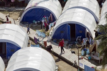 Samaritan's Purse is providing relief in the Mar Elia camp in Erbil