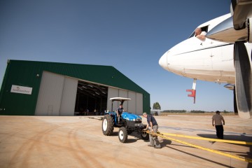 Kenya aviation hangar