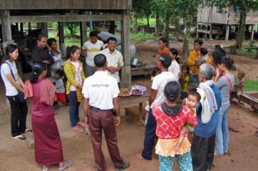 Cambodia women and families