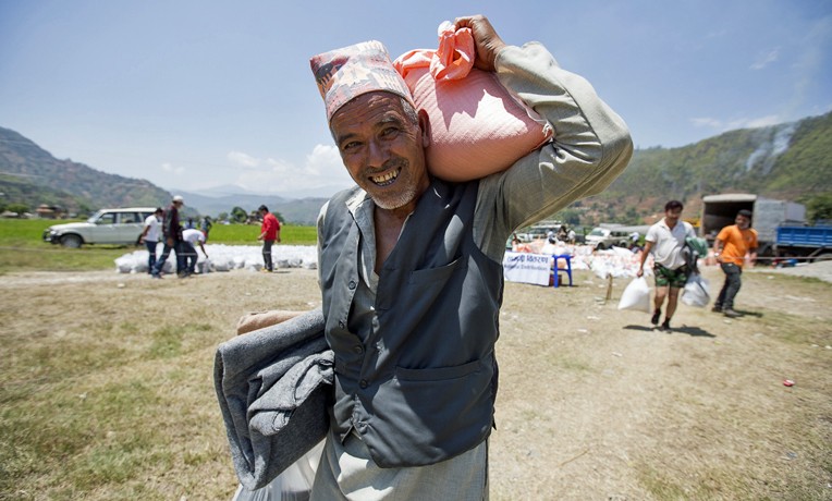 Nepal earthquake response