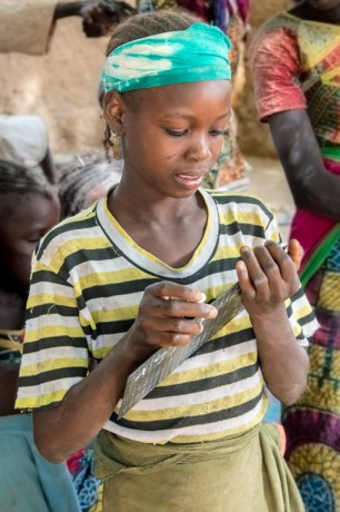 Providing education for girls in Niger