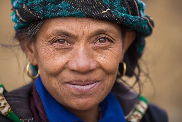 Villager in Nepal