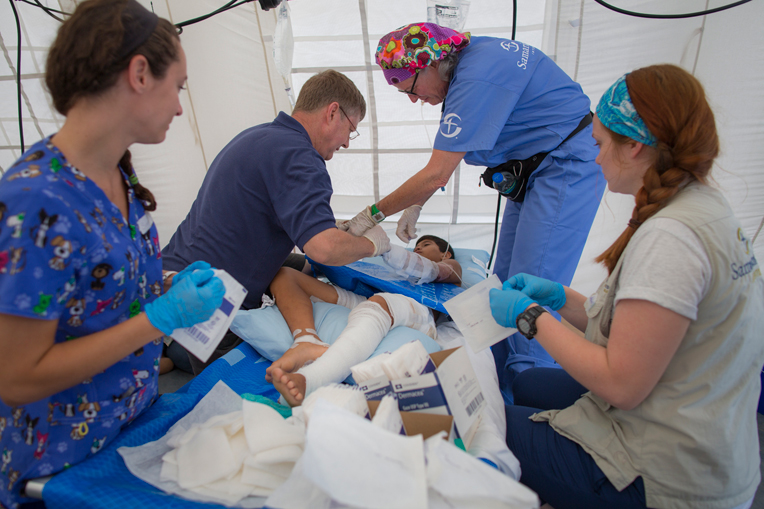 Our doctors and nurses are hard at work in Ecuador following a major earthquake and its aftershocks.
