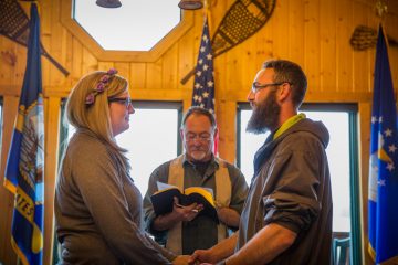 Phil and Jenny Quintana renewed their vows and dedicated their marriage to Jesus Christ while in Alaska.