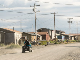All Terrain Vehicles are the main mode of transport through Togiak, Alaska’s, unmarked streets and, at times, rough terrain.
