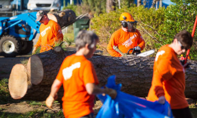 Volunteers in Albany, Georgia