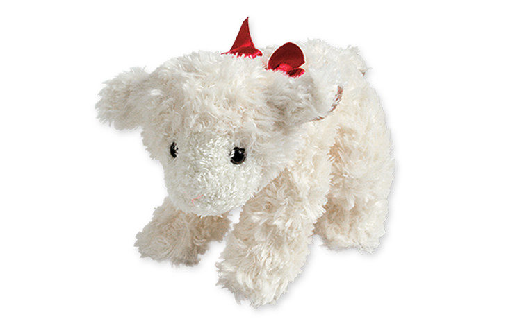 jesus loves me plush lamb