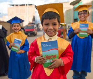 Therefore pray the Lord of the harvest to send out laborers into His harvest.(Matthew 9:37-38). God is answering those prayers through The Greatest Journey, the discipleship program Samaritan’s Purse offers for boys and girls who receive shoebox gifts through Operation Christmas Child. We train teachers and supply local churches with everything they need—including Bibles for graduates. Through The Greatest Journey, over 3.8 million children have prayed to receive Jesus Christ as their Savior, and 4.2 million have promised to prayerfully share the Gospel with friends and family.