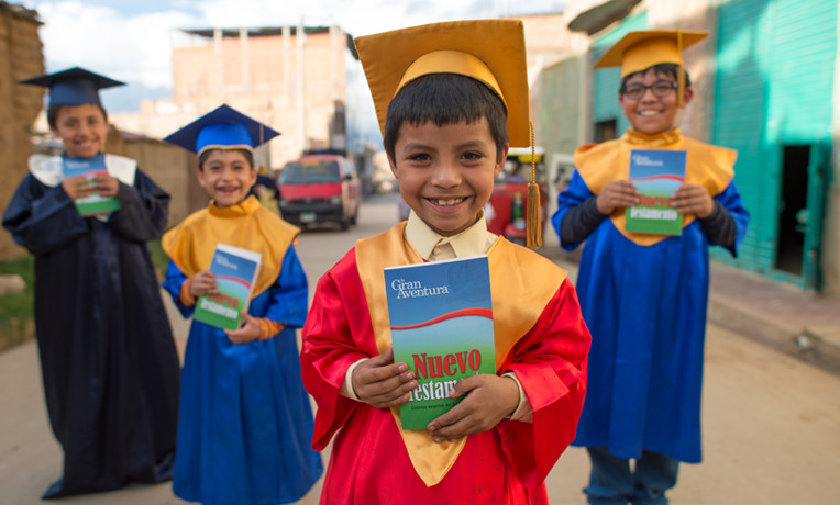 Therefore pray the Lord of the harvest to send out laborers into His harvest.(Matthew 9:37-38). God is answering those prayers through The Greatest Journey, the discipleship program Samaritan’s Purse offers for boys and girls who receive shoebox gifts through Operation Christmas Child. We train teachers and supply local churches with everything they need—including Bibles for graduates. Through The Greatest Journey, over 3.8 million children have prayed to receive Jesus Christ as their Savior, and 4.2 million have promised to prayerfully share the Gospel with friends and family.