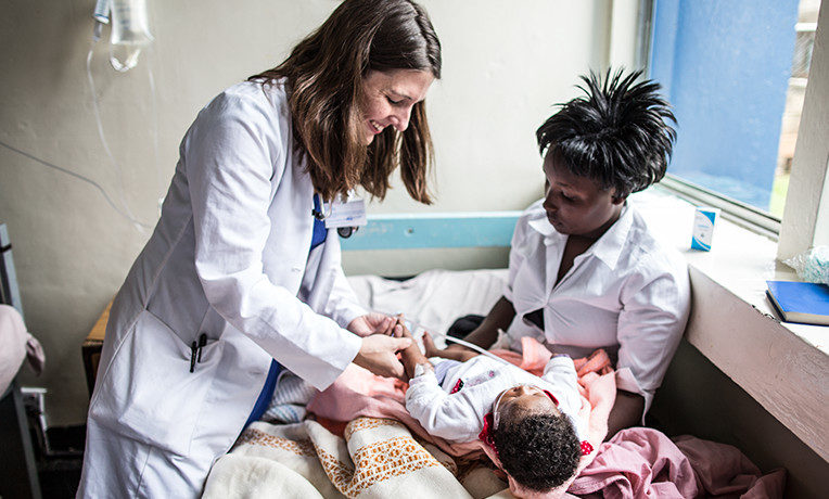 Samaritan’s Purse is raising up a new generation of medical missionaries through our Post-Residency Program. We offer two-year assignments for young Christian doctors who feel called by God to dedicate their careers to serving overseas. It costs about $165 a day to support a doctor and family on the mission field. That averages about $8 per patient—a bargain in healthcare and a great investment in the Gospel.