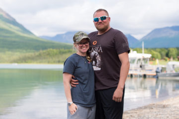 Marine Sergeant Daniel Erlandson and his wife Theresa left Alaska with a stronger marriage. 