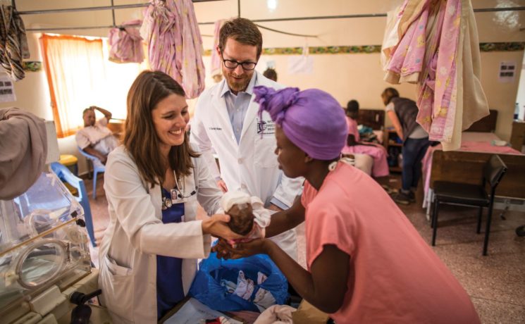 Medical missionaries work in mission hospitals around the world.