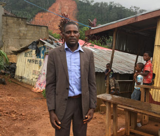 Pastor John Mansaray is grieving with his community after devastating mudslides and flooding claimed hundreds of lives in Sierra Leone. Though hurting, he is helping Samaritan's Purse bring relief to many people in the wake of this disaster.