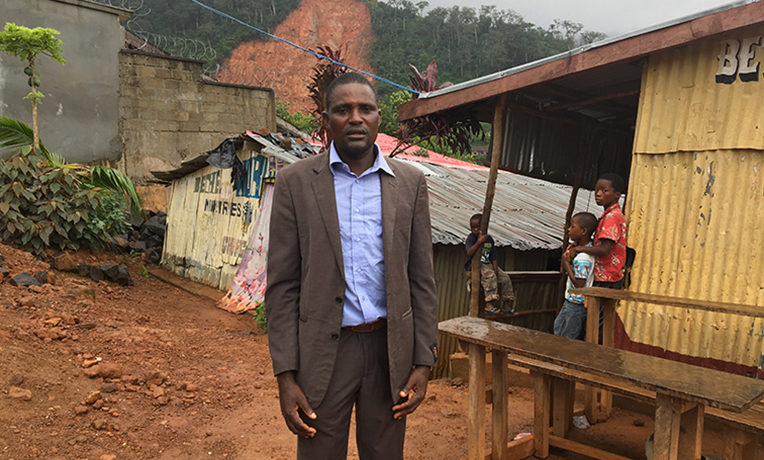 Pastor John Mansaray is grieving with his community after devastating mudslides and flooding claimed hundreds of lives in Sierra Leone. Though hurting, he is helping Samaritan's Purse bring relief to many people in the wake of this disaster.