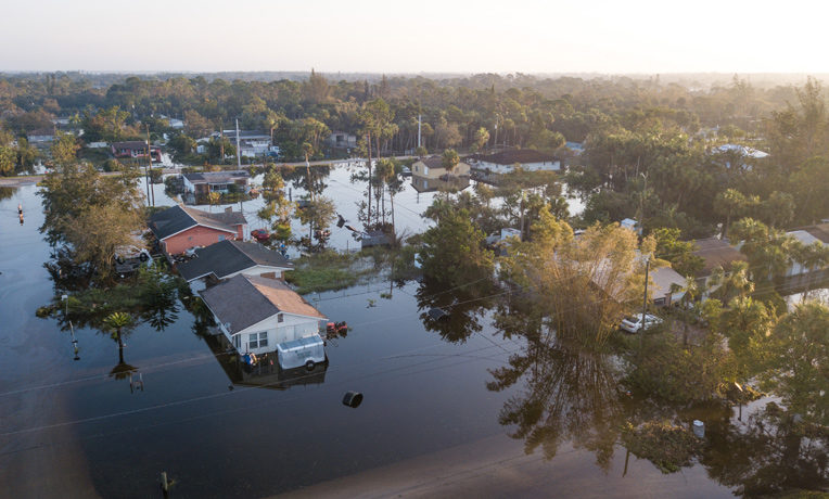 Hurricane Irma has left many neighborhoods in Florida underwater and homeowners still in desperate need.