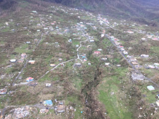 Dominica was devastated by category 5 Hurricane Maria.