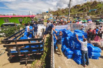 Samaritan's Purse is distributing tons of relief supplies to thousands of families in Puerto Rico.