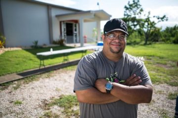 Samaritan's Purse partnered with Pastor Jose Orlando Colon to bring food to one area of southern Puerto Rico. 