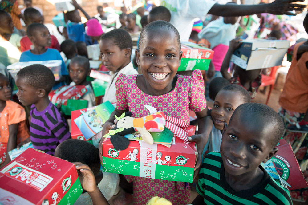 Operation Christmas Child in Tanzania 