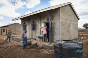 Samaritan's Purse built this new classroom for a school in Kitui, Kenya. 