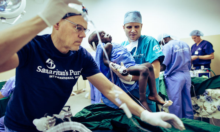 A medical team performed 87 cleft lip surgeries in South Sudan this April.