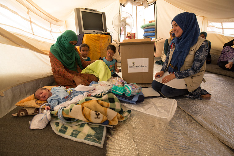 Infant children care ISIS refugee Iraq