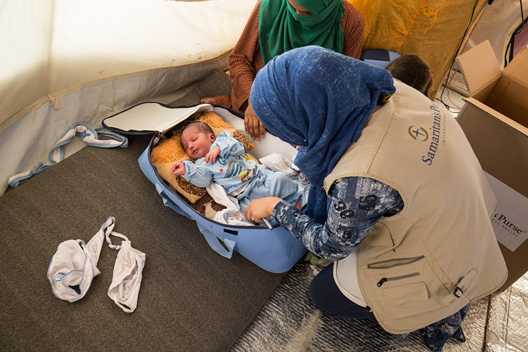 ISIS refugee health worker Iraq