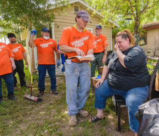 Bible presentation with Stacy Francois in Hidalgo County, Texas