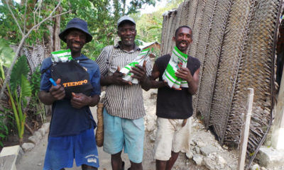 Farmers in Grand-Goâve, Haiti, were glad to learn how to improve their watermelon crops. We gave them starter packets of certified, quality watermelon seeds.