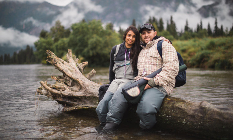 Marine Sergeant Nick Hine and his wife Bree believe God worked wonders in their lives and marriage last week in Alaska.