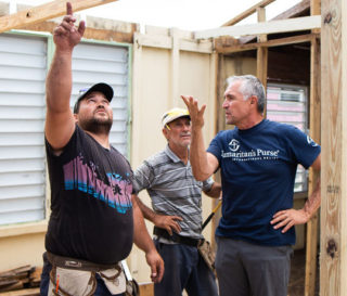 Samaritan’s Purse is partnering with local churches to rebuild homes and churches across Puerto Rico.