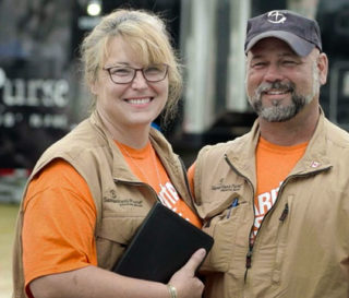 Darren and Colleen Beers are both military veterans serving with Samaritan's Purse in Florida.