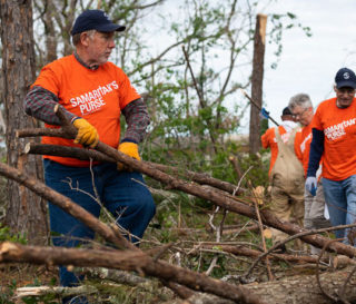 Hurricane relief work in Florida.