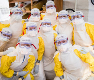 Ebola medical team
