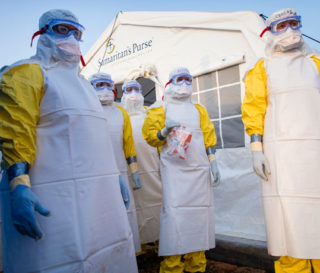 The Samaritan's Purse Ebola Treatment Center began receiving patients on Jan. 17. Staff have been in-country for several weeks preparing the center to open.