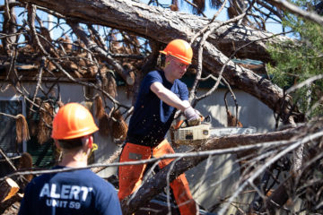 The ALERT Academy in Texas regularly sends young men to volunteer with Samaritan's Purse. 