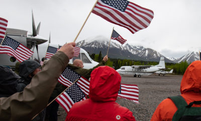 The 2019 Operation Heal Our Patriots summer season began Memorial Day weekend with military couples arriving at Samaritan Lodge Alaska on Sunday.