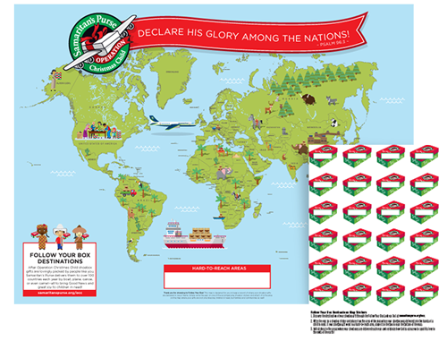 Operation christmas best sale child stickers