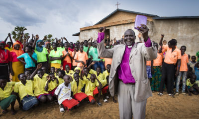 Church rebuild in Akuem, South Sudan