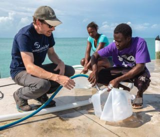 Samaritan's Purse staff are in the Bahamas helping in Jesus' Name.