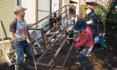 We are working with local partners to coordinate volunteers to assist homeowners with mud-outs in communities devastated by flooding.