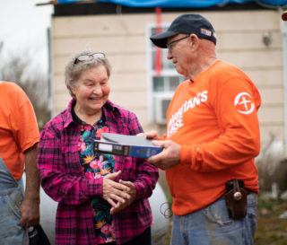 Volunteers in DeSoto County with Sue Williams.