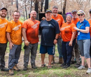 Terry Maki is forever grateful for the work that Samaritan's Purse volunteers from around the world did on his home.