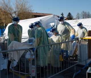 Emergency Field Hospital in Italy