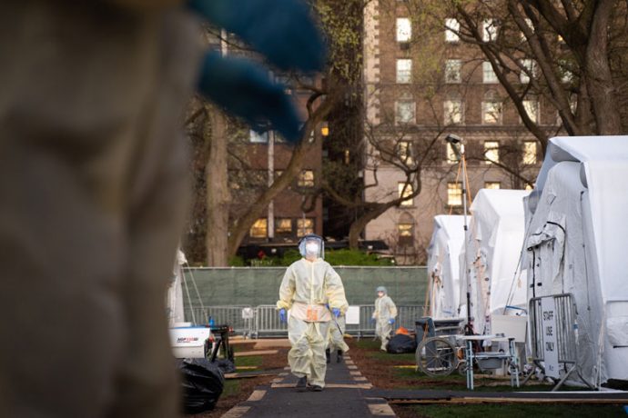 Central Park Hospital Stands Strong in Battle Against COVID-19