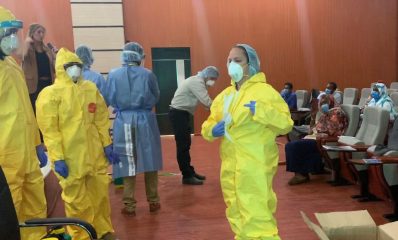 Our training includes how to properly don personal protective equipment.